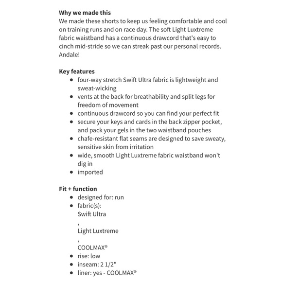 LULULEMON Run Speed Short - Picture 5 of 5